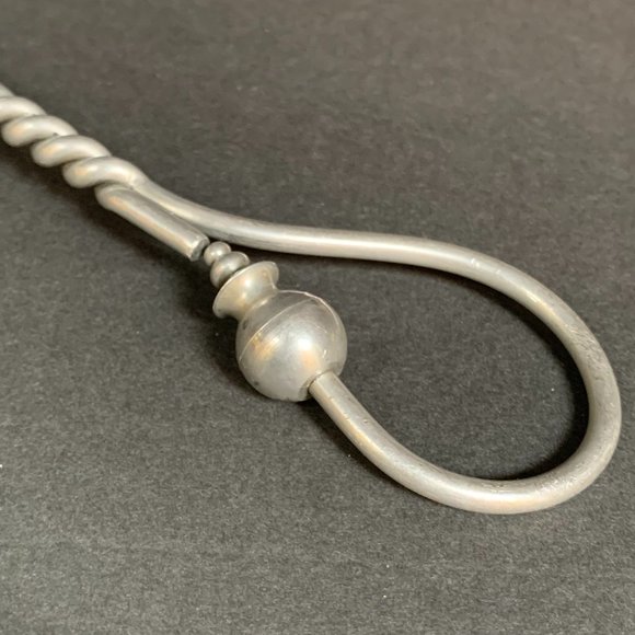 VTG Aluminum Candle Snuffer Mid-century Modern Handcrafted Silver MCM Scarce - Picture 7 of 9